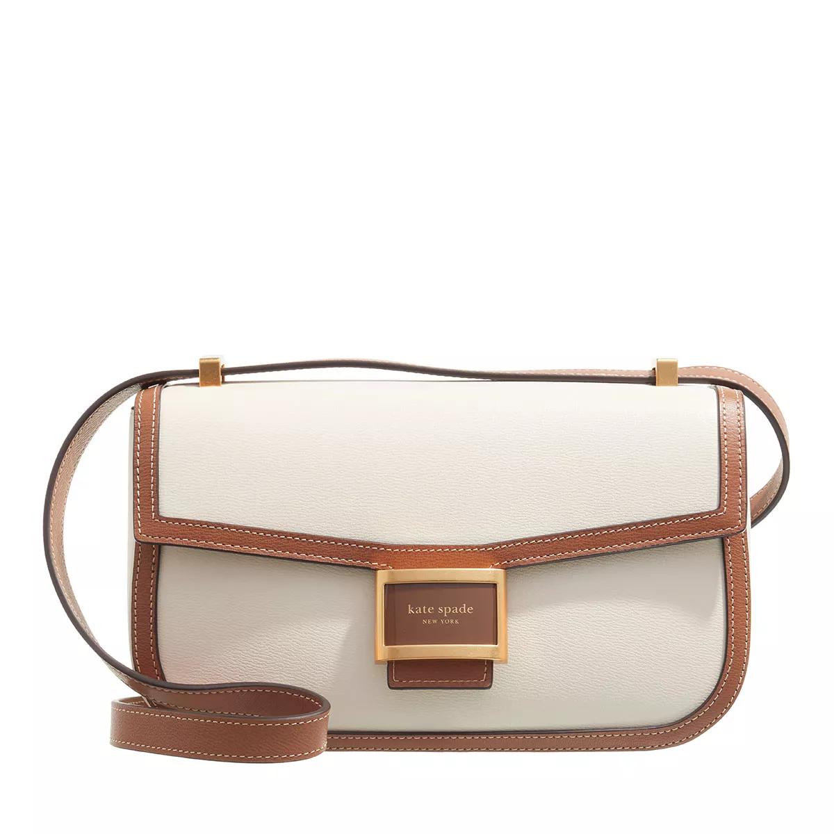 Kate Spade New York Umhängetasche - Katy Colorblocked Medium Convertible Shoulder Bag - Gr. unisize - in Beige - für Damen von kate spade new york