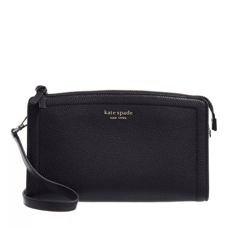 Kate Spade New York Umhängetasche - Knott Pebbled Leather Small Crossbody - Gr. unisize - in Schwarz - für Damen von kate spade new york