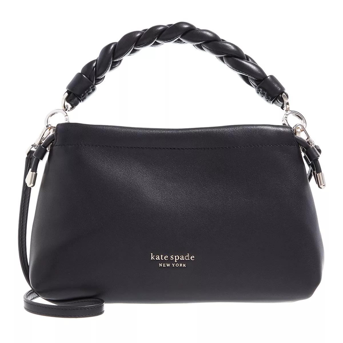 Kate Spade New York Umhängetasche - Meringue Smooth Nappa Small Crossbody Leather - Gr. unisize - in Schwarz - für Damen von kate spade new york