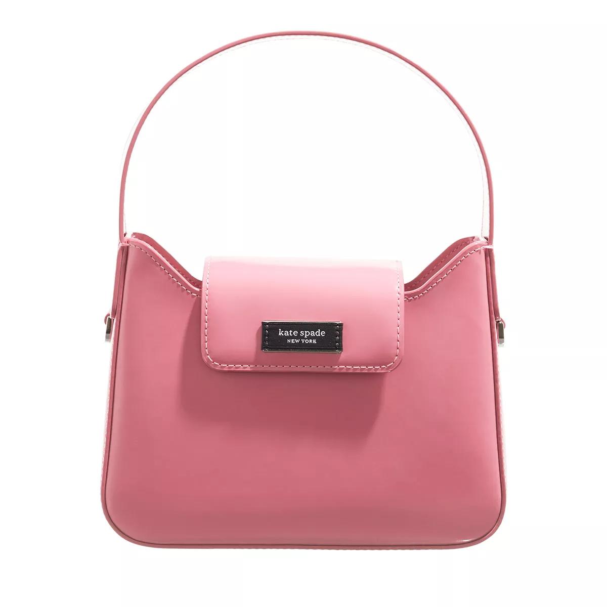 Kate Spade New York Umhängetasche - The Original Bag Icon Spazzolato Mini Hobo Bag - Gr. unisize - in Rosa - für Damen von kate spade new york