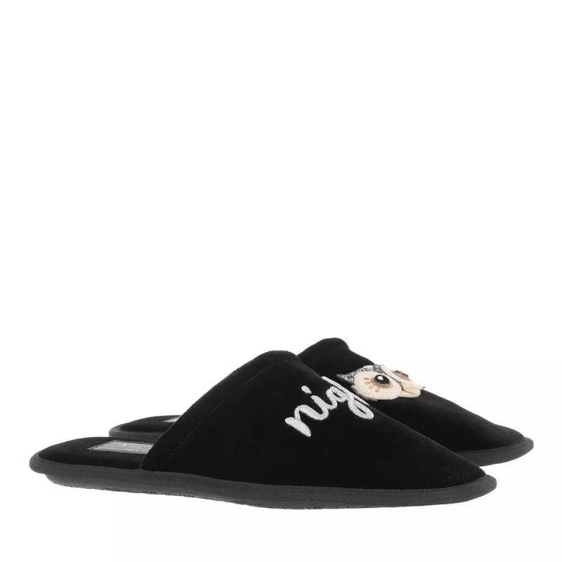 Kate Spade New York Slipper & Pantoletten - Hoo Hoo Slipper - Gr. 36 (EU) - in Schwarz - für Damen von kate spade new york