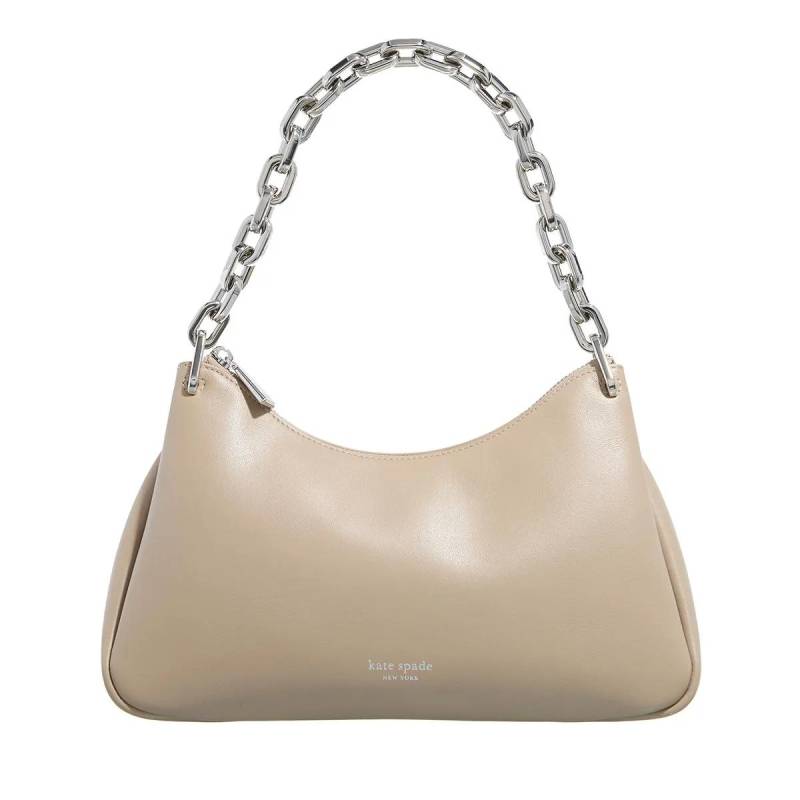 Kate Spade New York Schultertasche - Grace Schultertasche mit Kette - Gr. unisize - in Beige - für Damen von kate spade new york