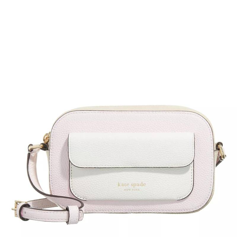 Kate Spade New York Schultertasche - Ava Canvas Crossbody - Gr. unisize - in Beige - für Damen von kate spade new york