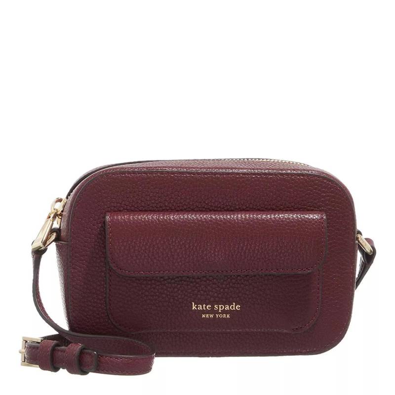 Kate Spade New York Umhängetasche - Ava Pebbled Leather Crossbody - Gr. unisize - in Rot - für Damen von kate spade new york