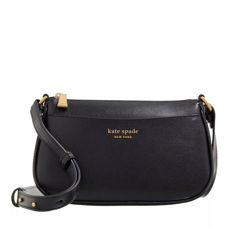 Kate Spade New York Umhängetasche - Bleecker Saffiano Leather Small - Gr. unisize - in Schwarz - für Damen von kate spade new york