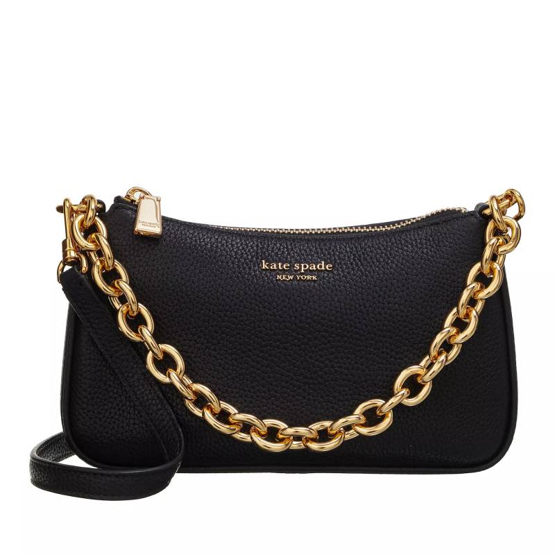 Kate Spade New York Schultertasche - Jolie Pebbled Leather Small Convertible Crossbody - Gr. unisize - in Schwarz - für Damen von kate spade new york