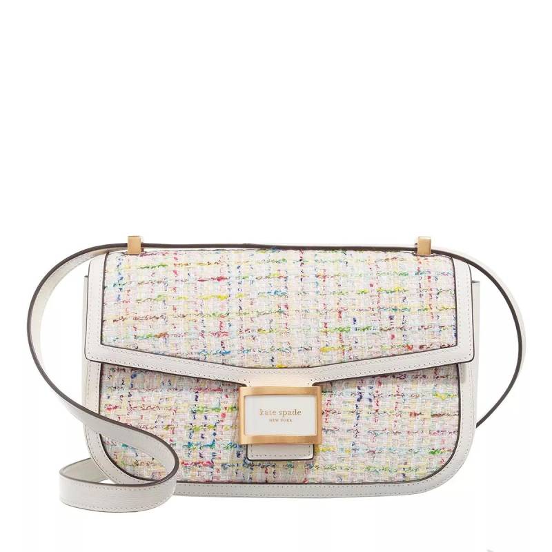 Kate Spade New York Umhängetasche - Katy Tweed Medium Convertible Shoulder Bag - Gr. unisize - in Weiß - für Damen von kate spade new york