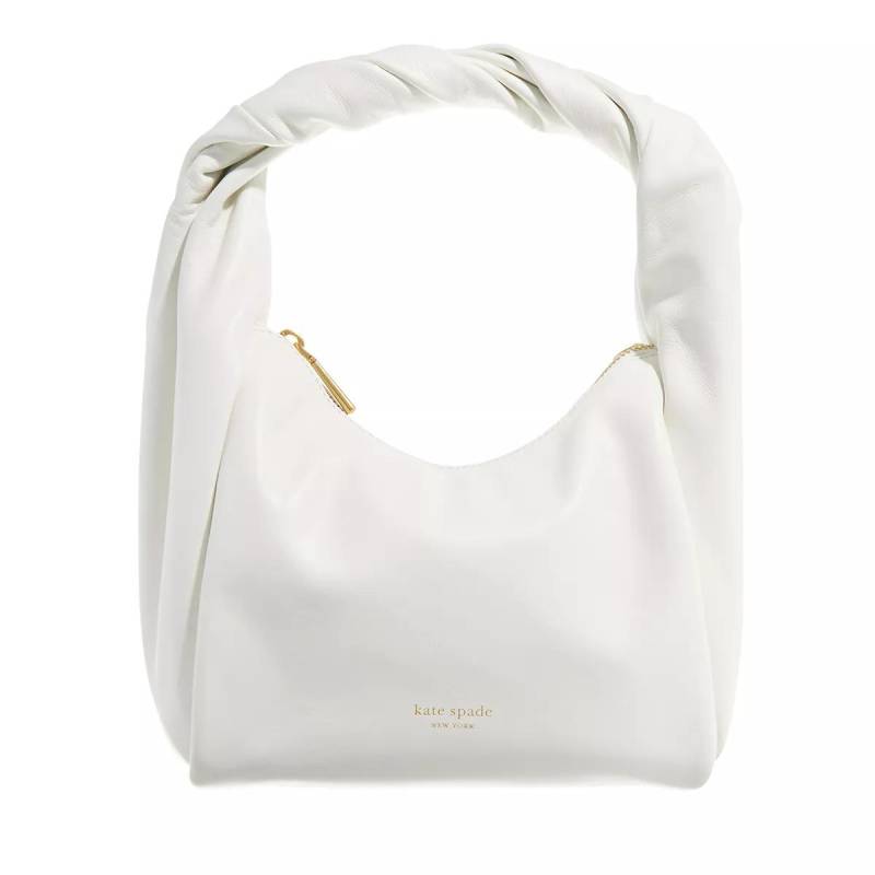 Kate Spade New York Schultertasche - Twirl Smooth Leather Top Handle - Gr. unisize - in Creme - für Damen von kate spade new york