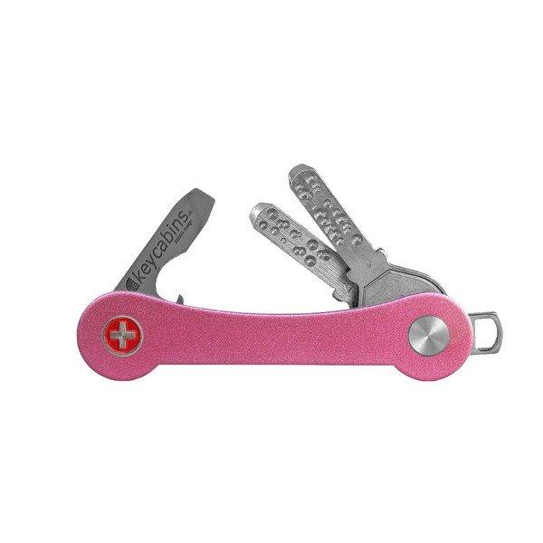 Schlüsselorganizer Aluminium S1 Pink Herren Pink von keycabins
