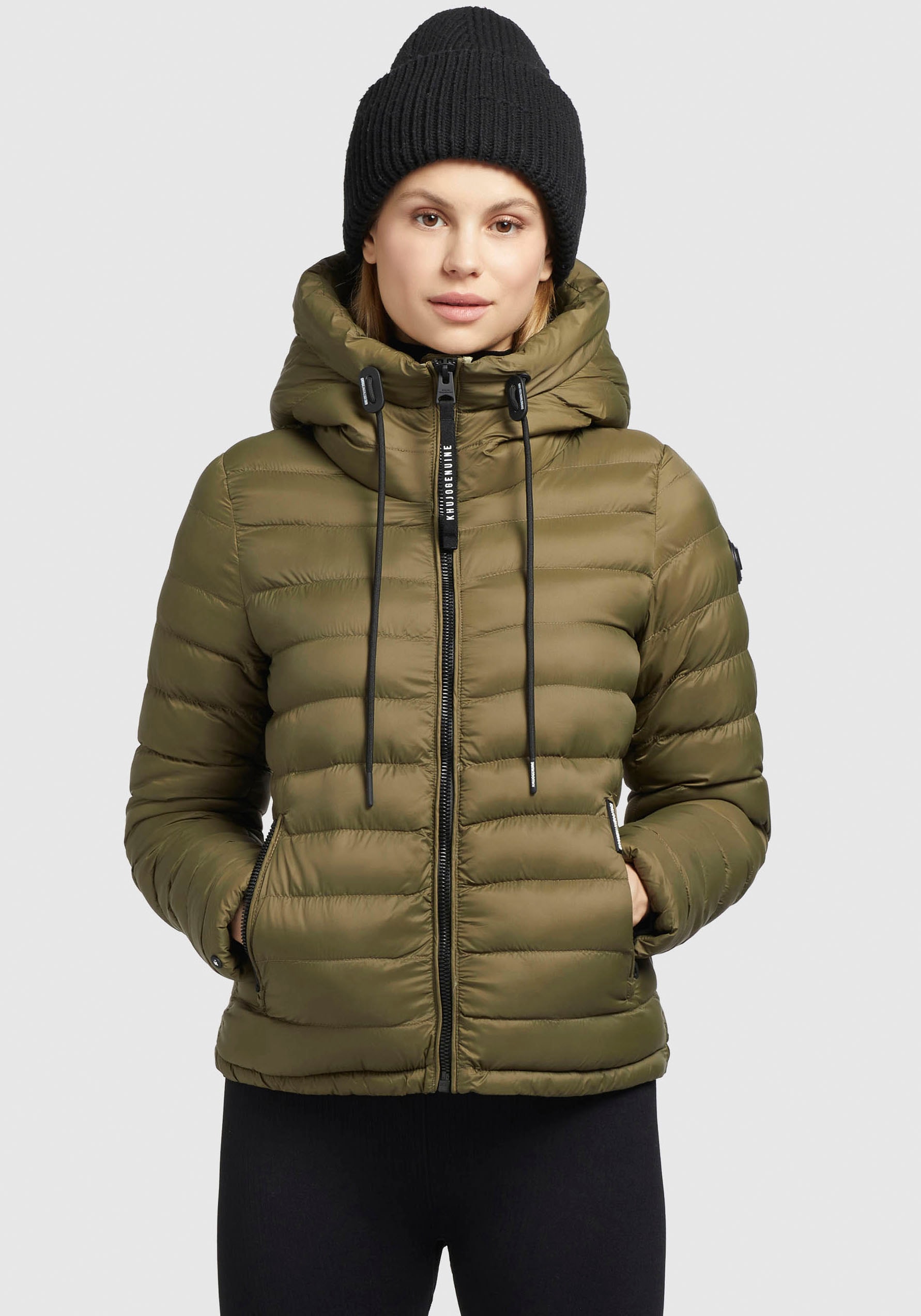 khujo Outdoorjacke »LOVINA5 SOFT«, mit Kapuze von khujo