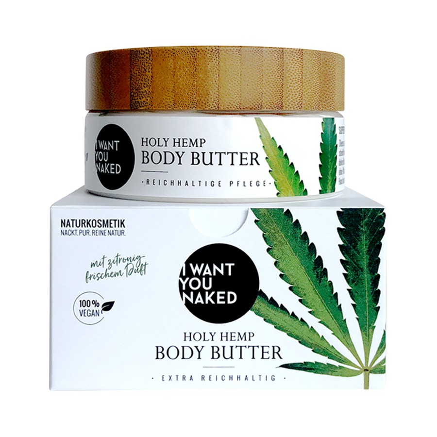 I WANT YOU NAKED Holy Hemp I WANT YOU NAKED Holy Hemp Holy Hemp Body Butter koerperbutter 200.0 ml I WANT YOU NAKED Holy Hemp I WANT YOU NAKED Holy Hemp Holy Hemp Body Butter koerperbutter 200.0 ml von I WANT YOU NAKED