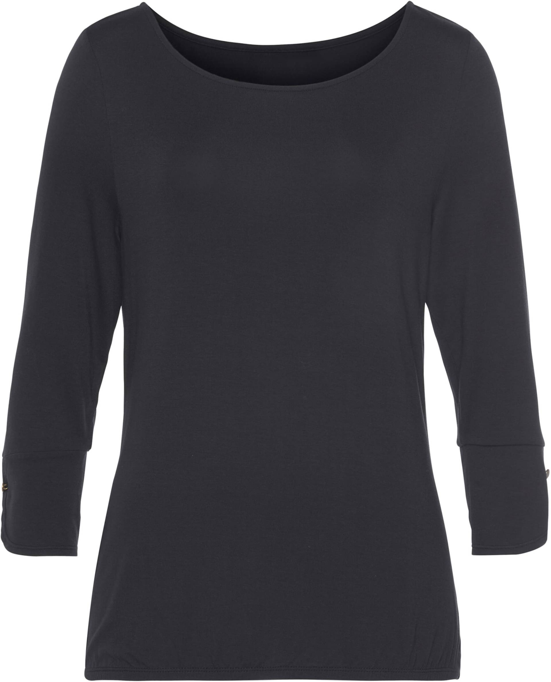 3/4-Arm-Shirt in beere, navy von Vivance