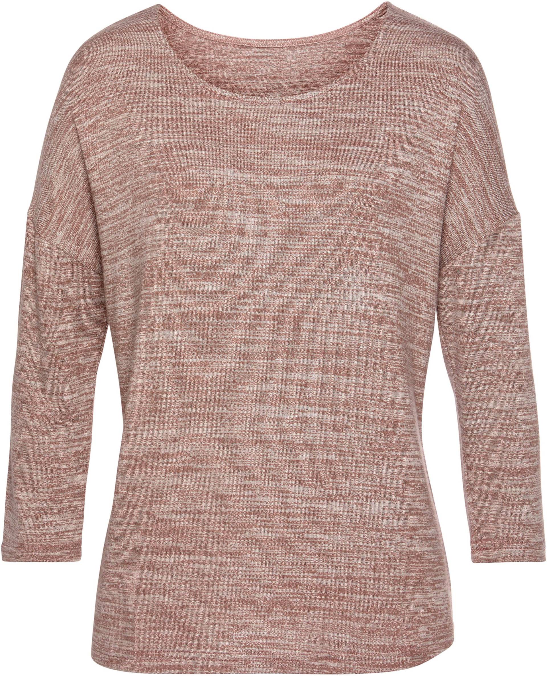 3/4-Arm-Shirt in mauve von Vivance