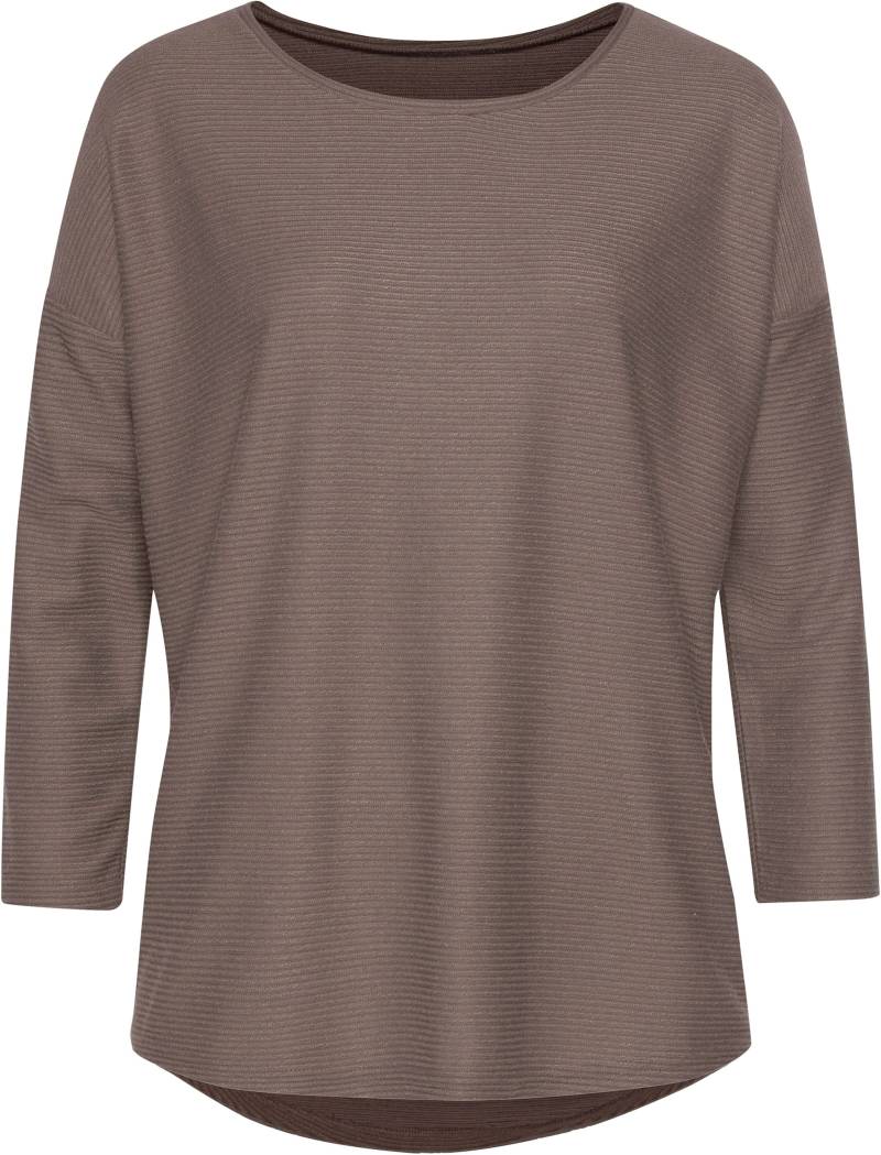 3/4-Arm-Shirt in taupe von Vivance