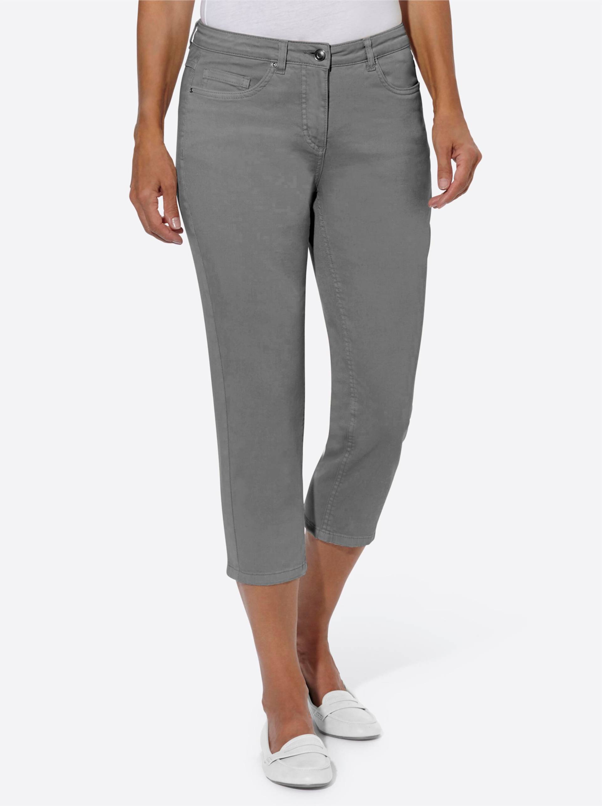 3/4-Jeans in light grey-denim von heine