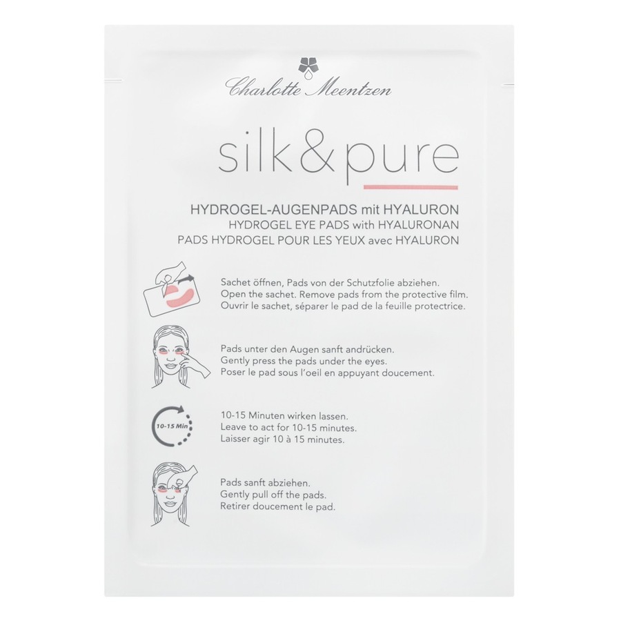 Charlotte Meentzen Silk & Pure Charlotte Meentzen Silk & Pure Hydrogel Augenpads augenpatches 5.0 pieces von Charlotte Meentzen