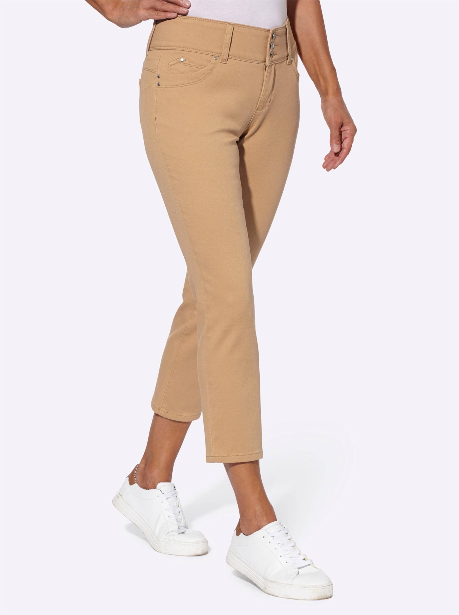 7/8-Jeans in camel von heine