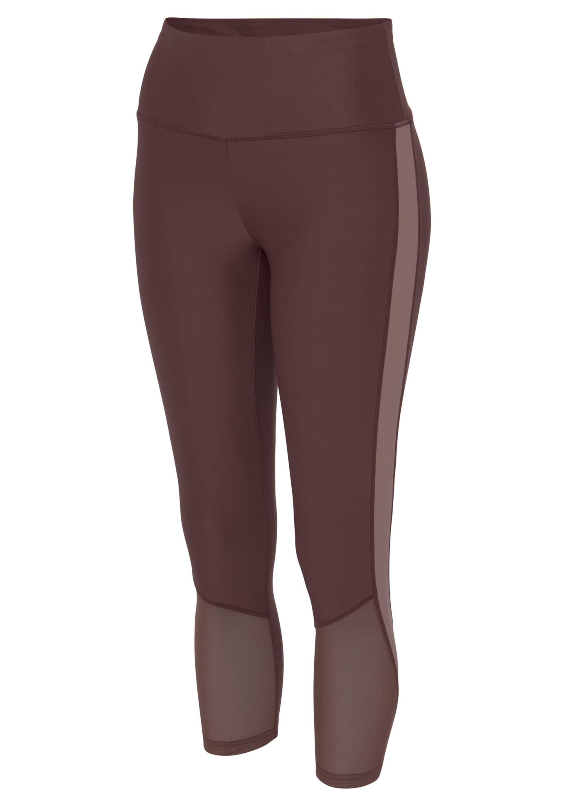 7/8-Leggings in braun von LASCANA ACTIVE