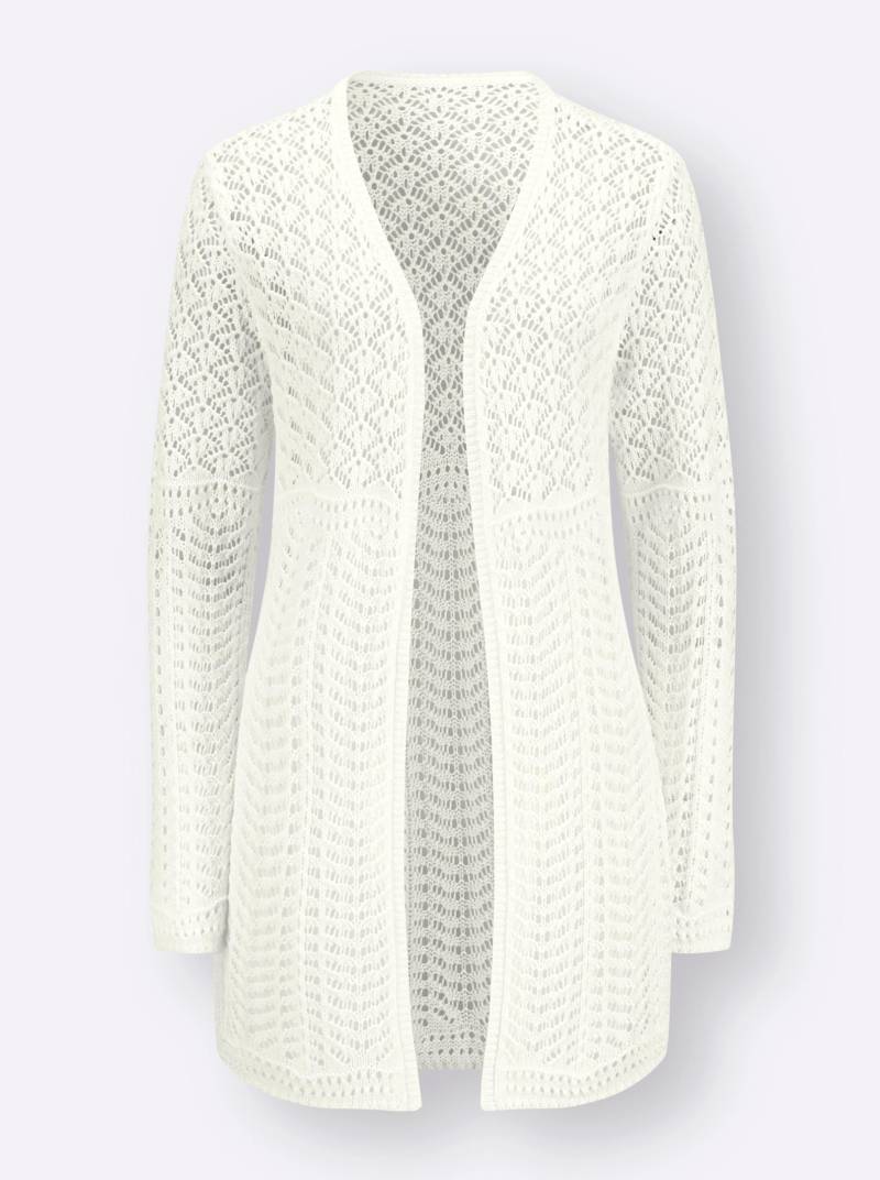 Ajourstrickjacke