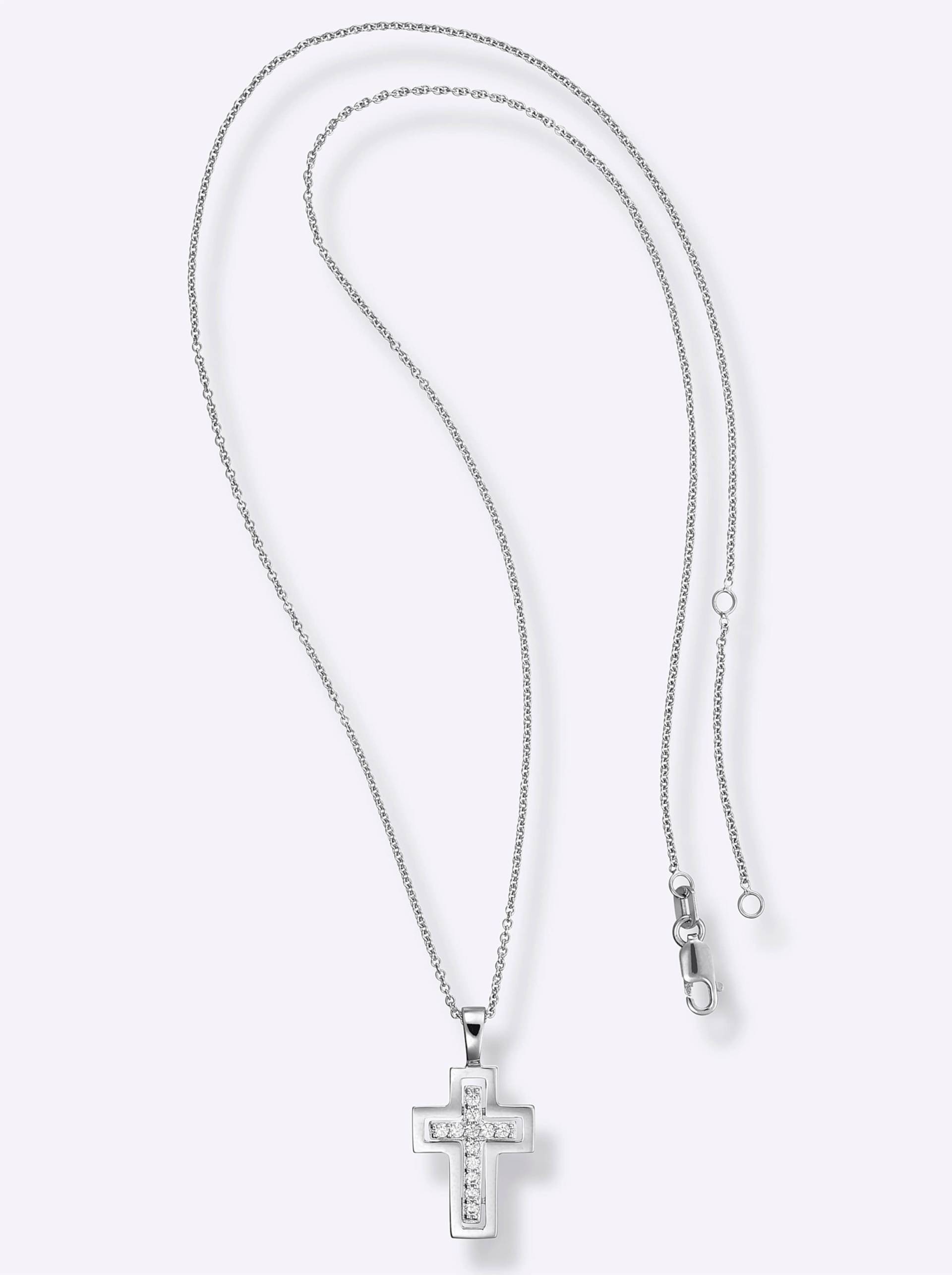 Anhänger mit Kette in Silber 925 von heine