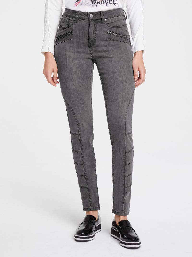 Bauchweg-Jeans in grey stone von heine