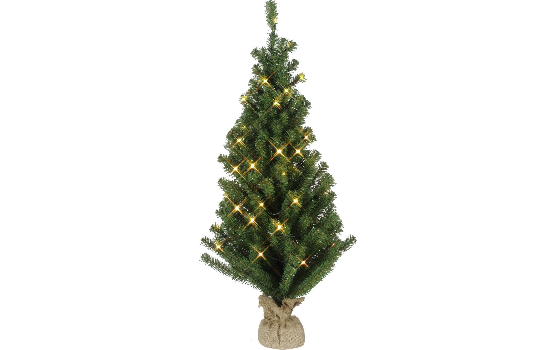 STAR TRADING Künstlicher Weihnachtsbaum »Topy 90 cm mit 50 LEDs« von STAR TRADING