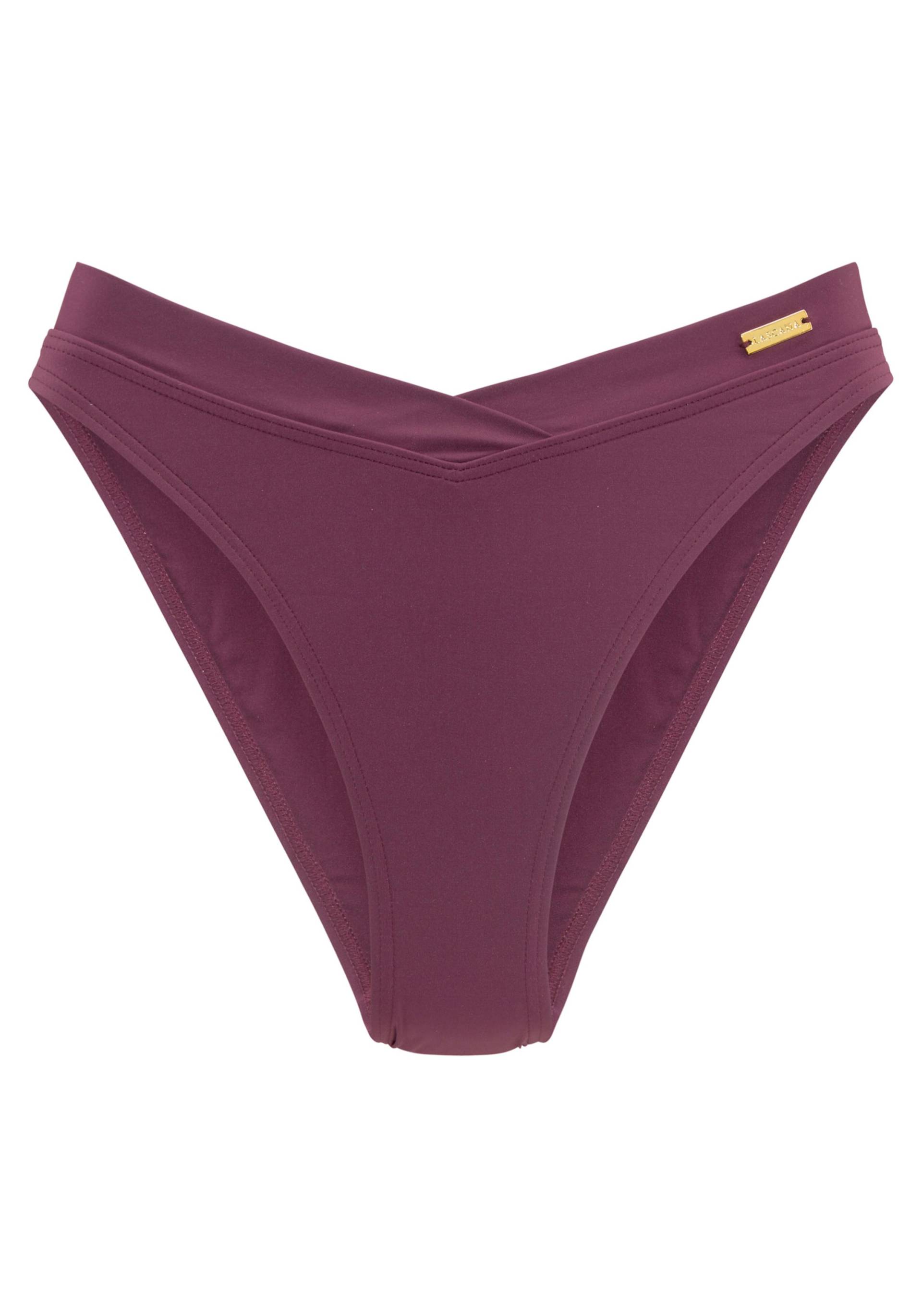 Bikini-Hose in bordeaux von LASCANA