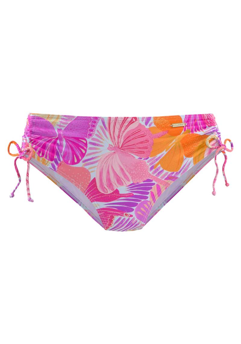 Bikini-Hose in lila-orange von Sunseeker