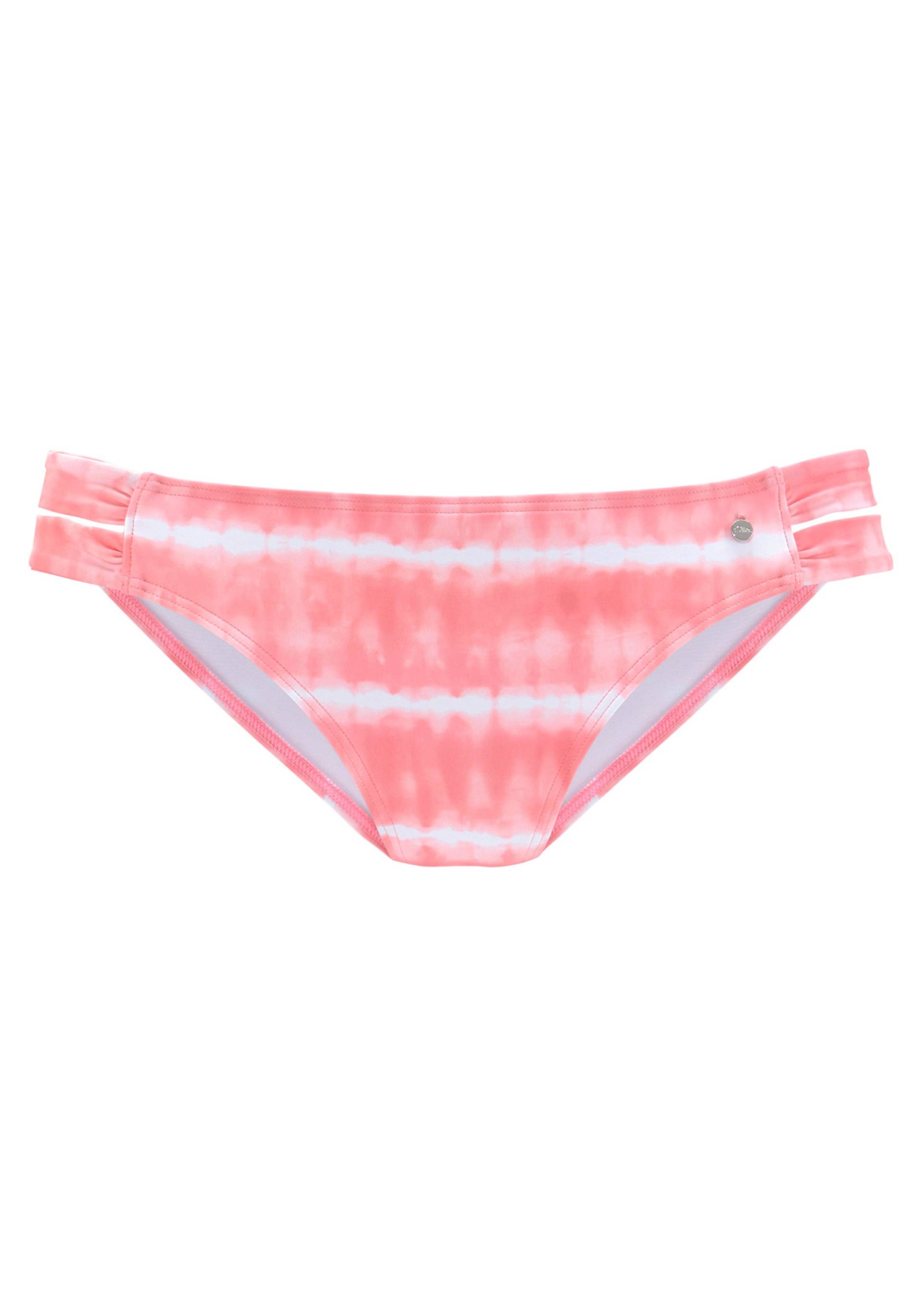 Bikini-Hose in lobster-weiss von s.Oliver