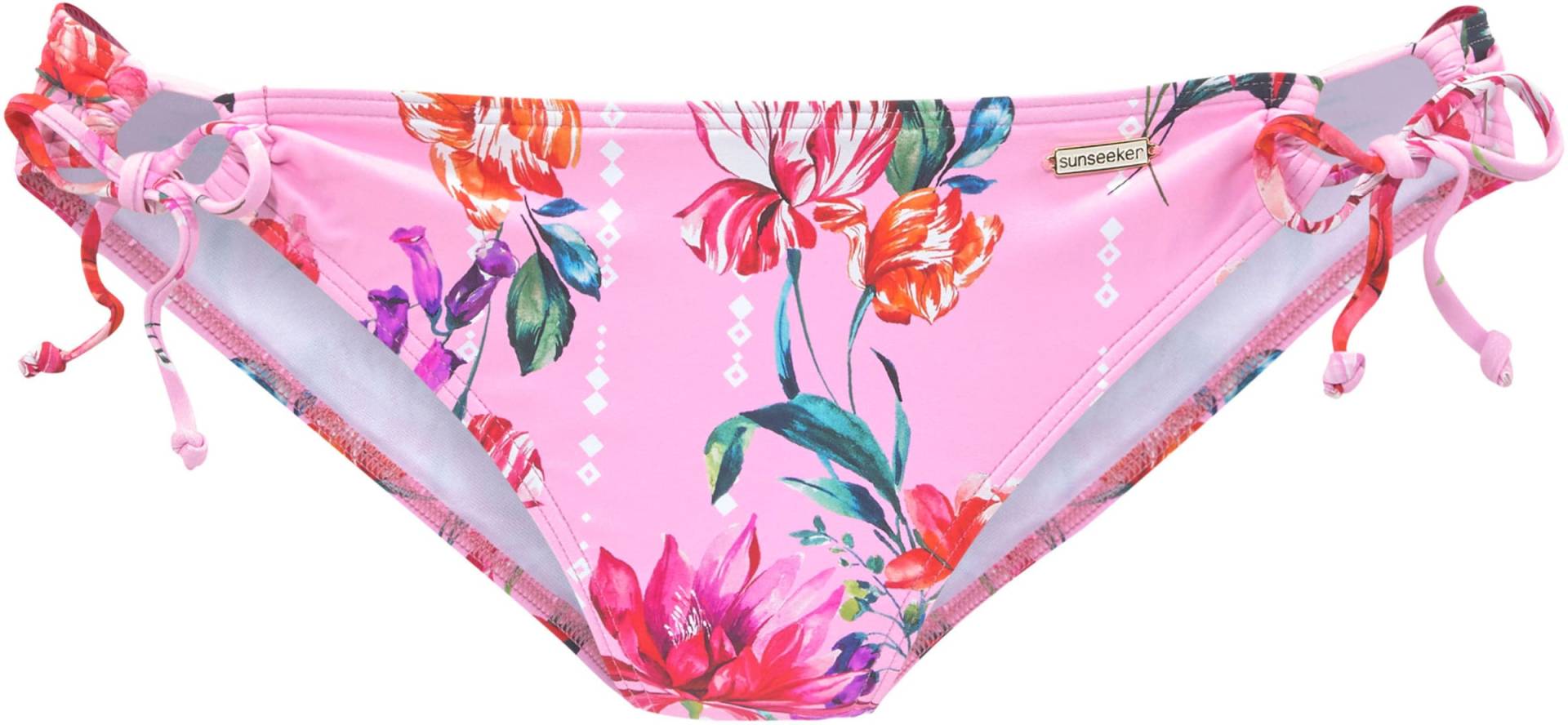 Bikini-Hose in rosa-bedruckt von Sunseeker