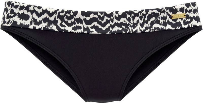Bikini-Hose in schwarz-creme von LASCANA