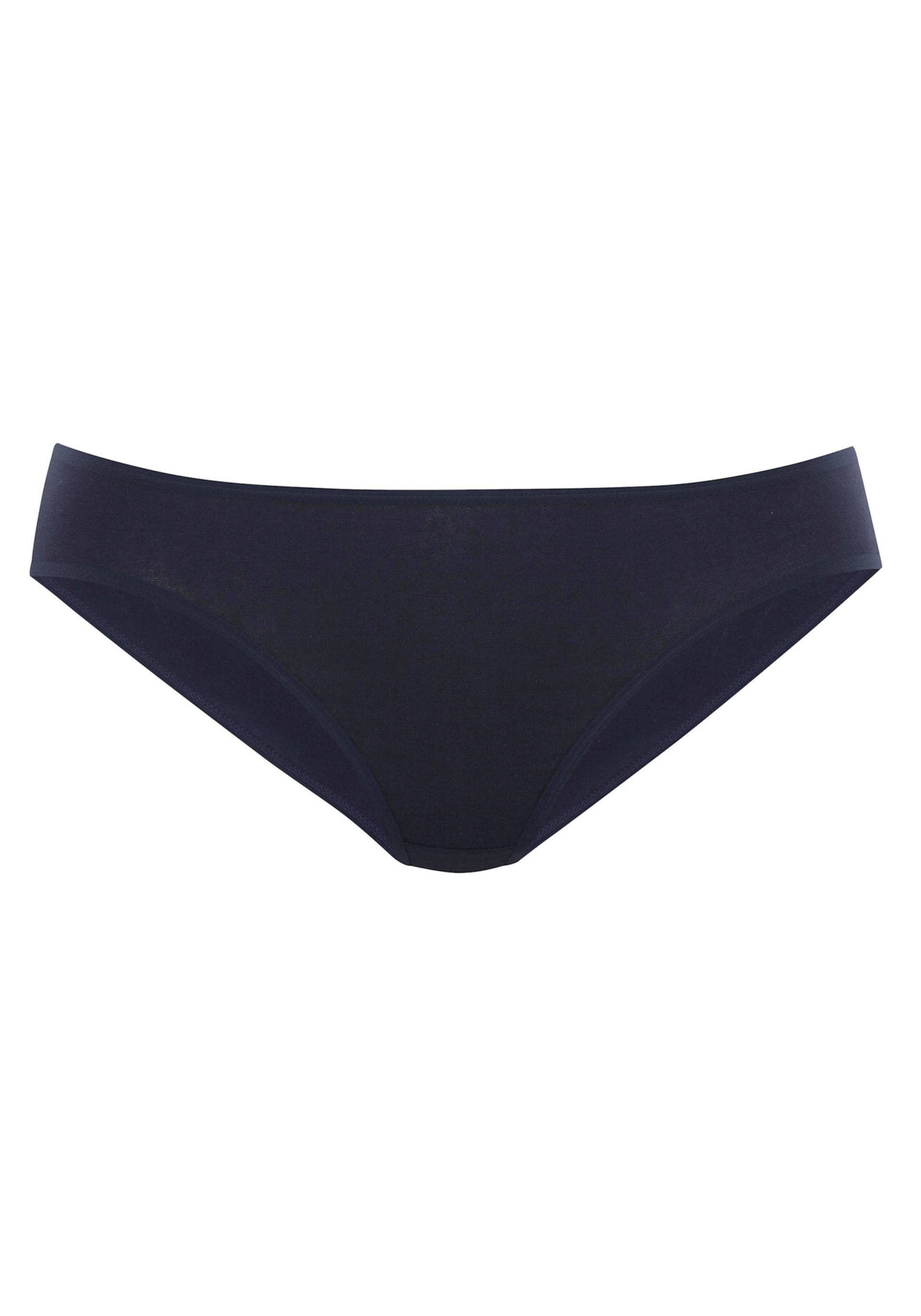 Bikinislip in blau, apricot mix von petite fleur