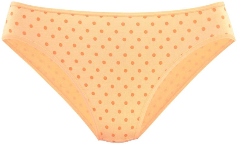 Bikinislip in lila, rosa, gelb, grün, orange von petite fleur