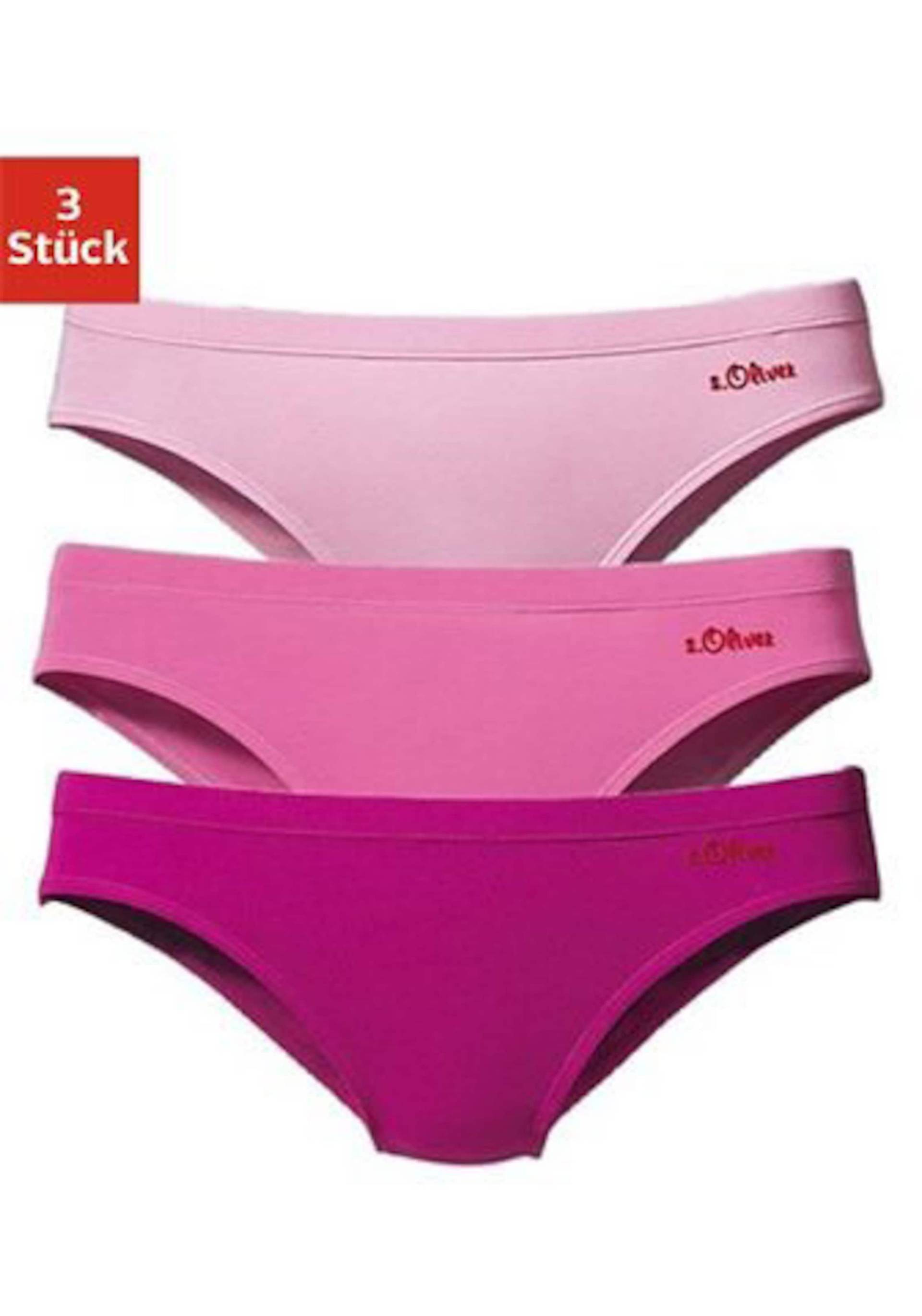 Bikinislip in rosa-pink von s.Oliver