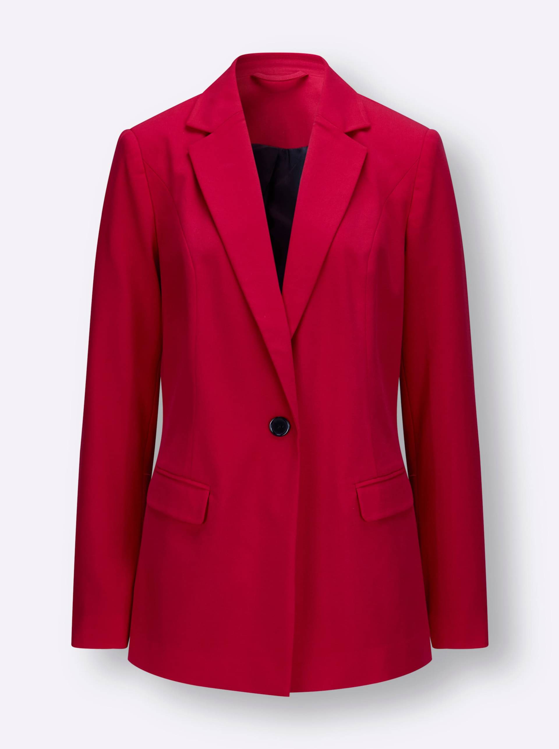 Blazer in rot von heine