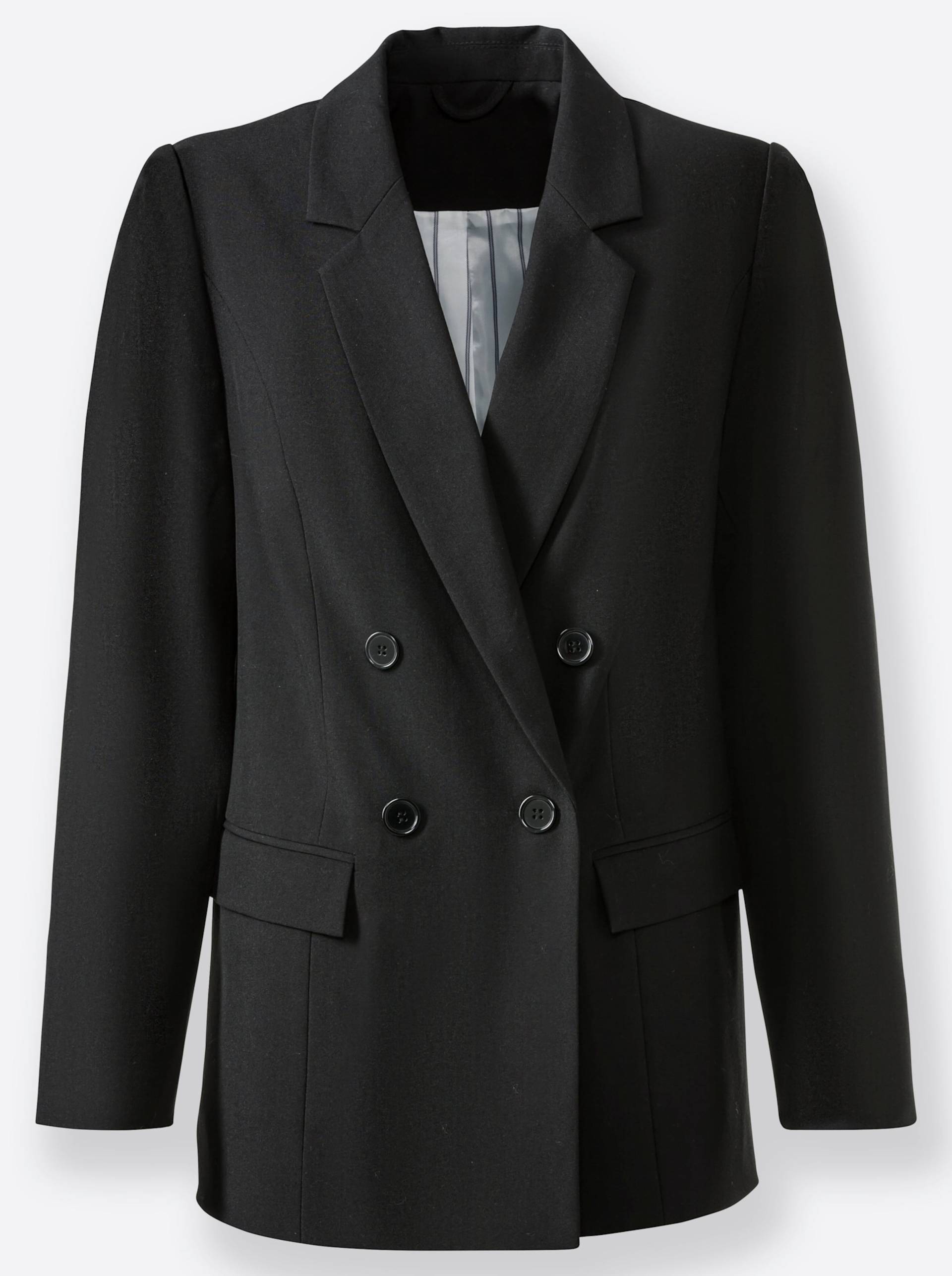 Blazer in schwarz von heine