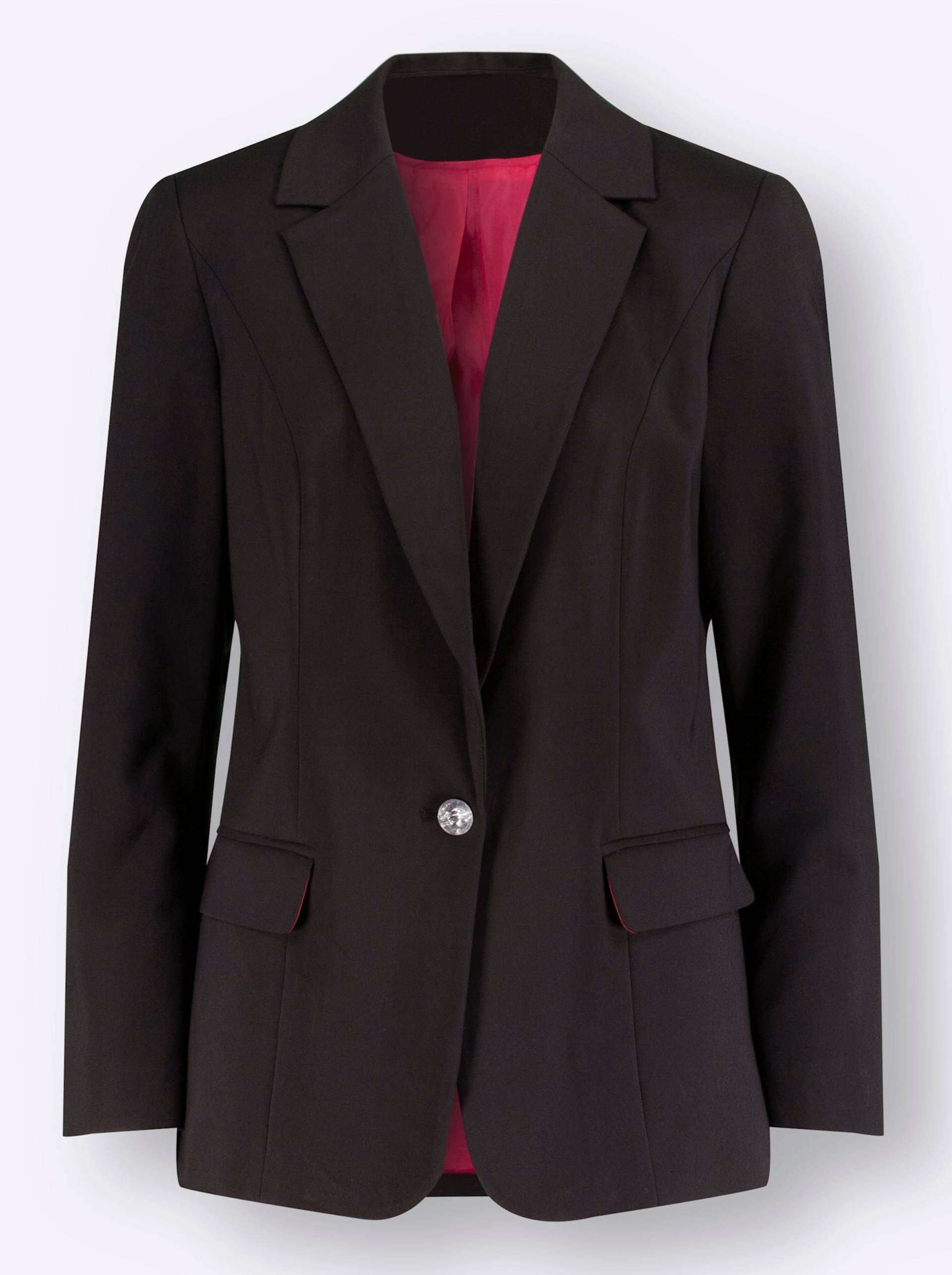 Blazer in schwarz von heine