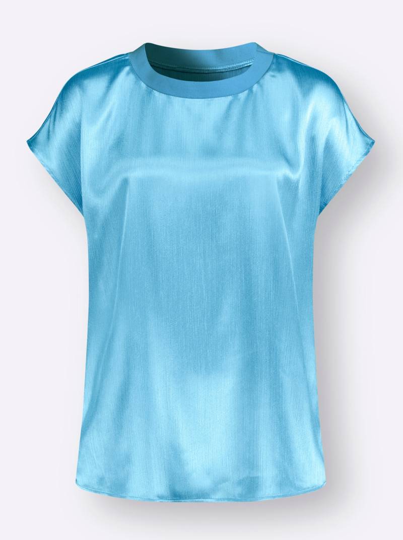 Satinbluse