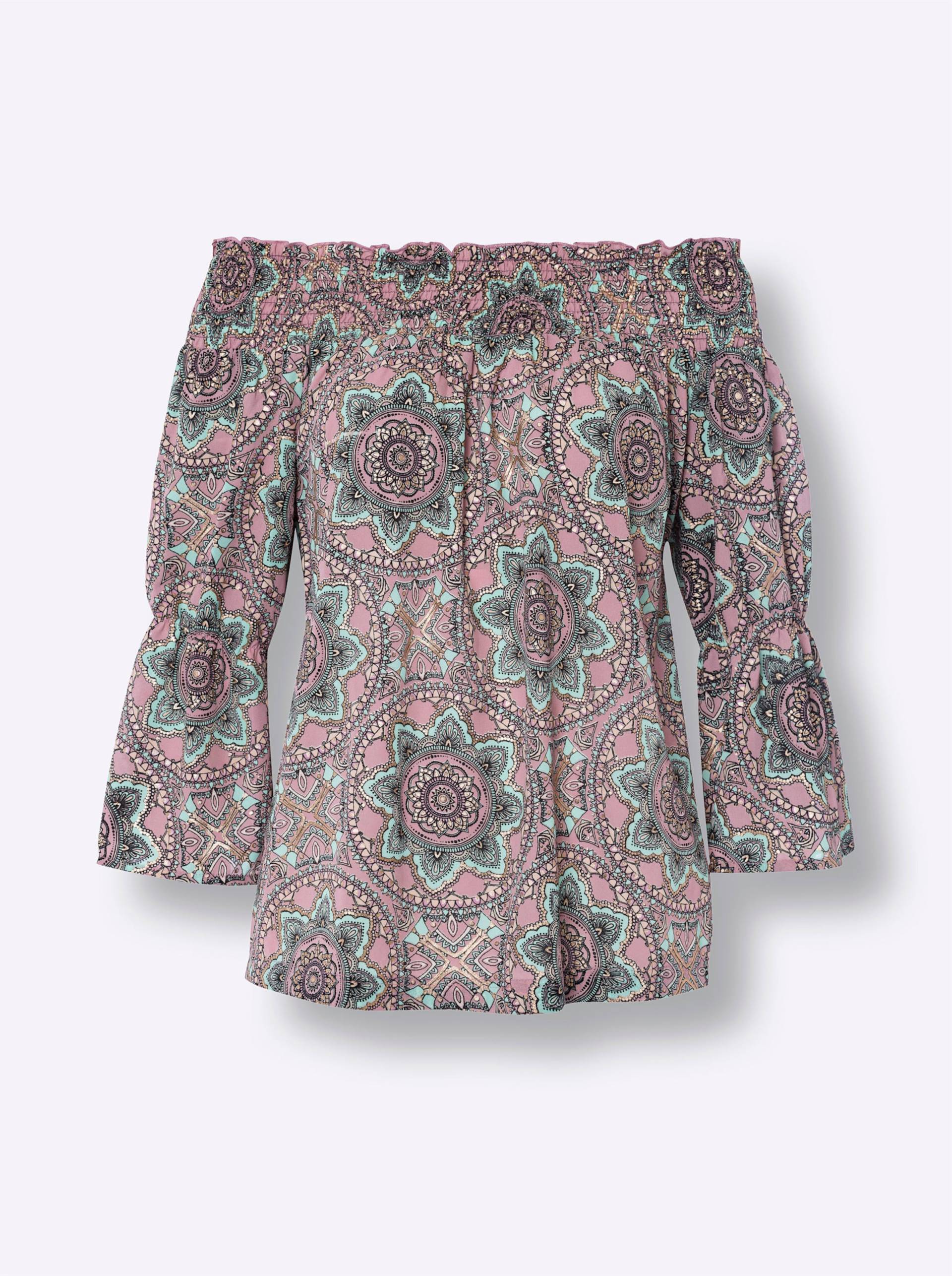 Druckbluse