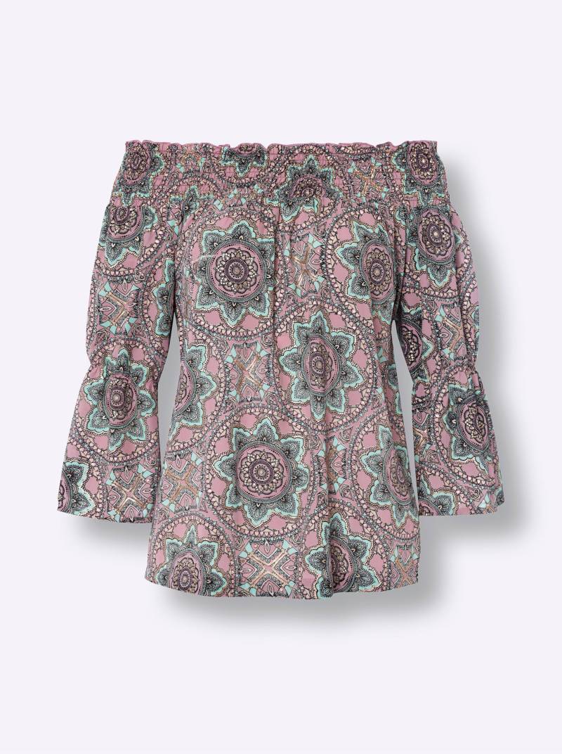 Druckbluse