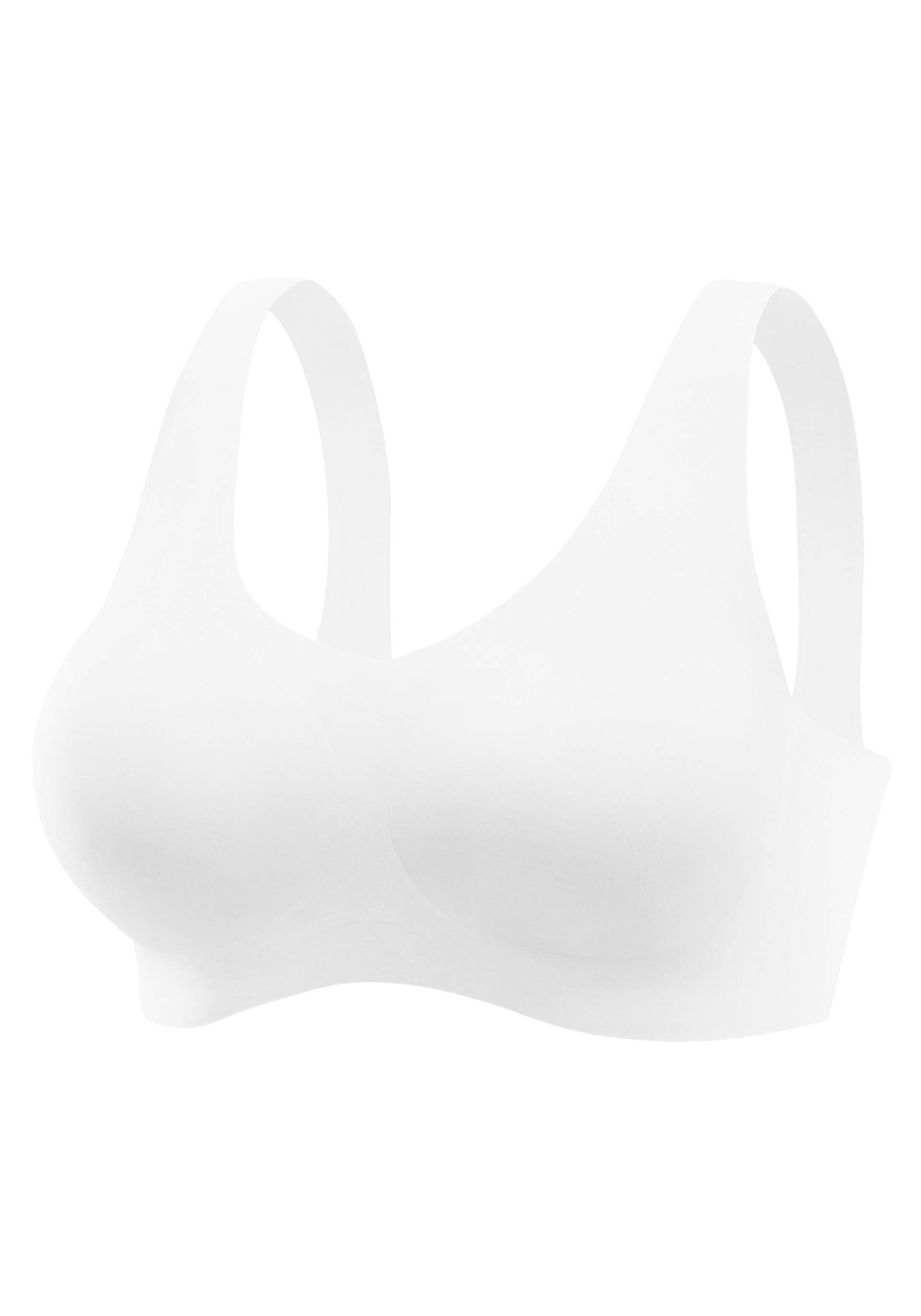 Bralette-BH in weiss von Nuance