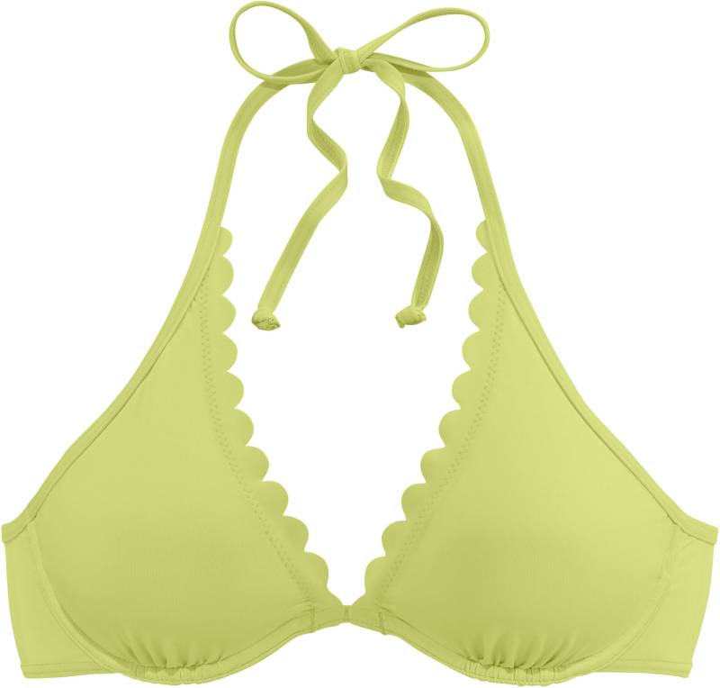 Bügel-Bikini-Top in gelb von LASCANA