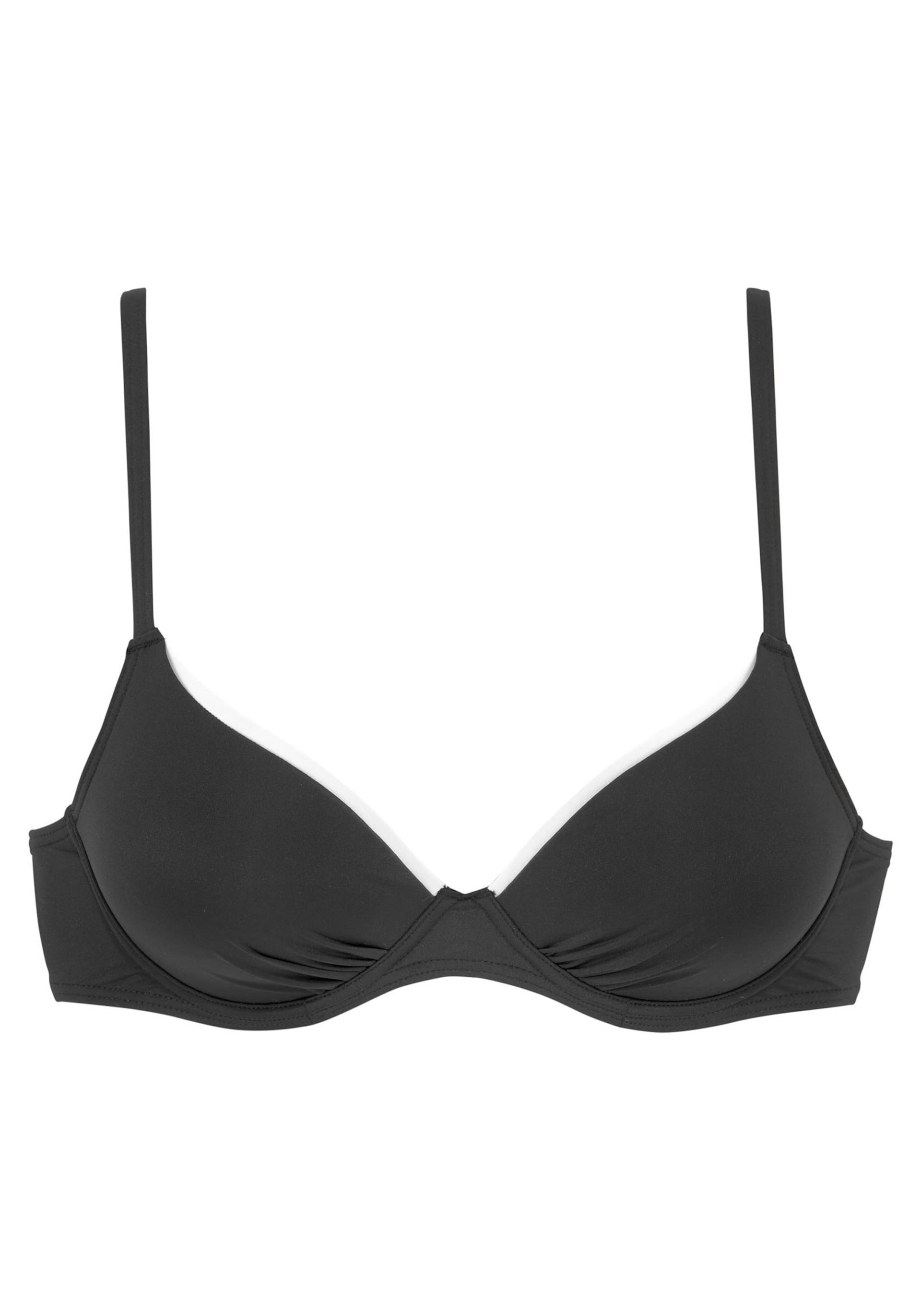 Bügel-Bikini-Top in schwarz von Vivance