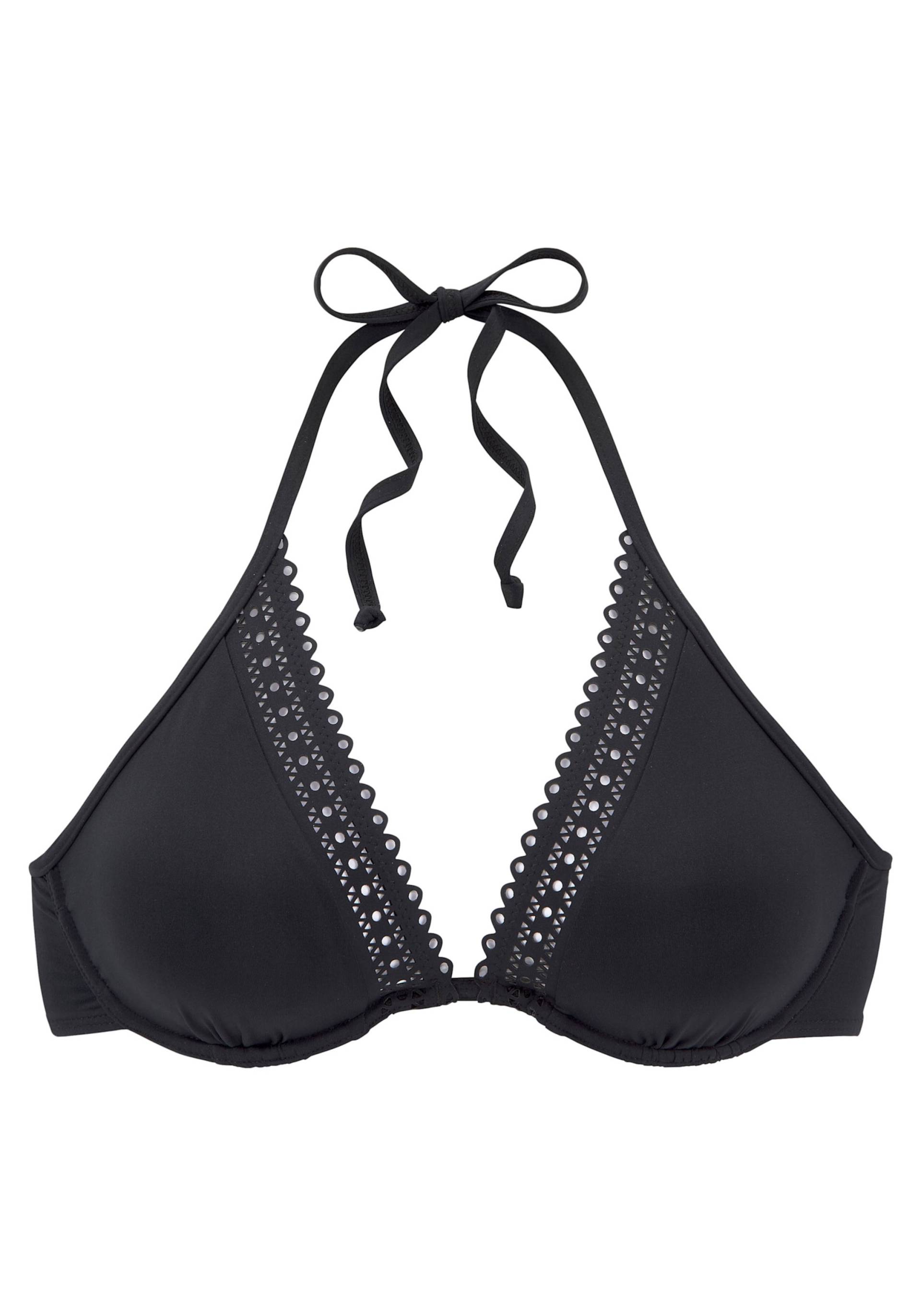 Bügel-Bikini-Top in schwarz von s.Oliver