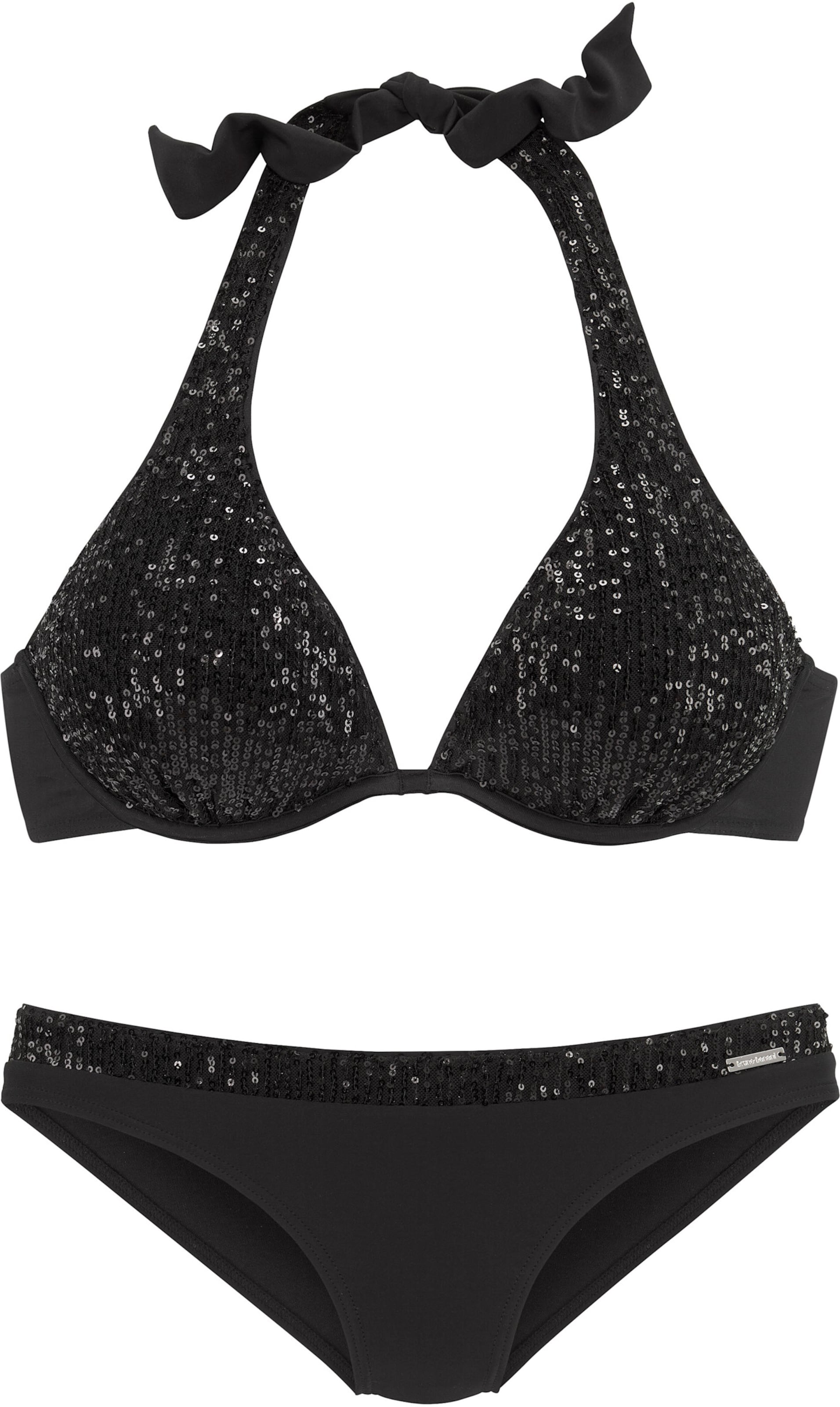 Bügel-Bikini in schwarz von Bruno Banani