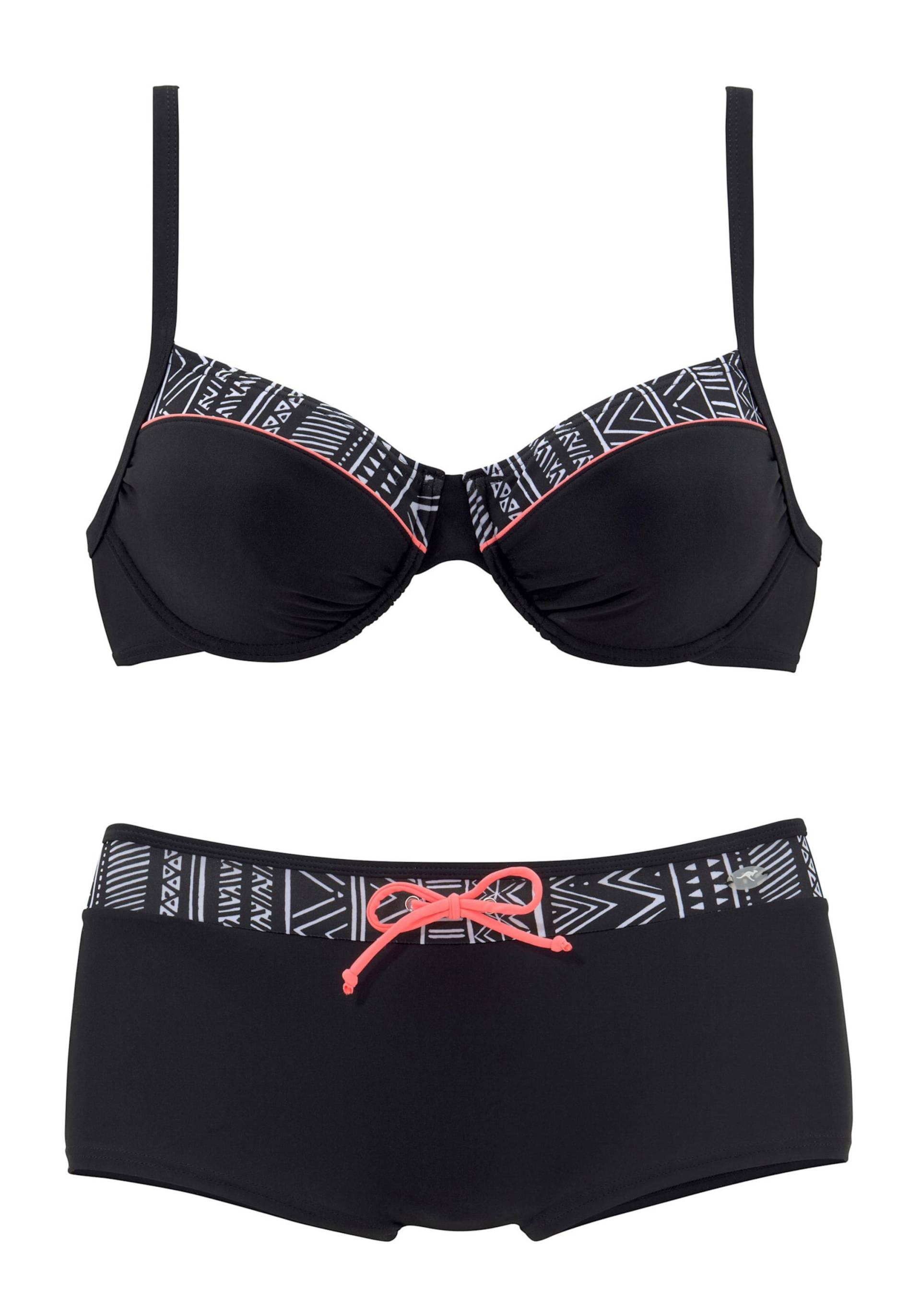 Bügel-Bikini in schwarz von KangaROOS