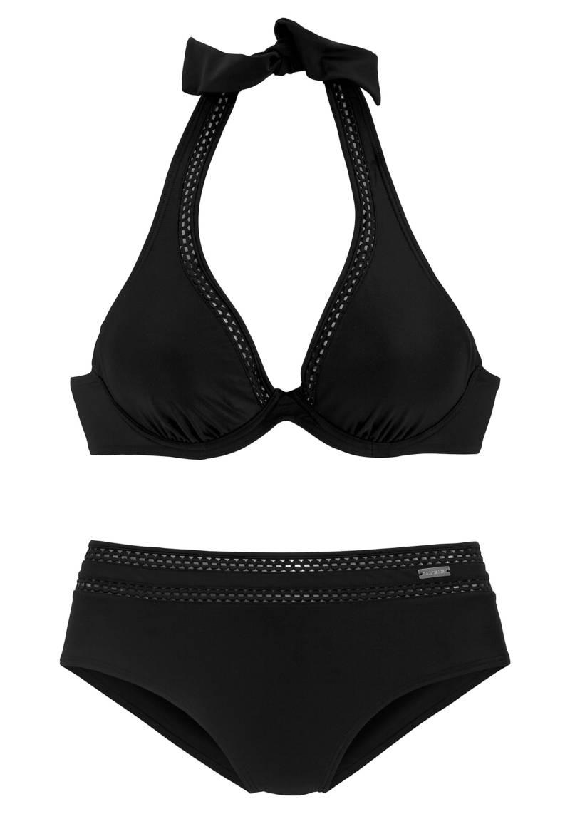 Bügel-Bikini in schwarz von LASCANA