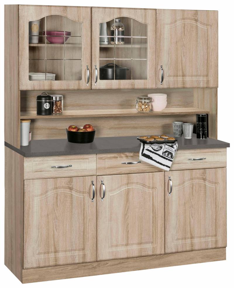 wiho Küchen Küchenbuffet »Linz«, 150 cm breit, in Landhaus-Optik von wiho Küchen