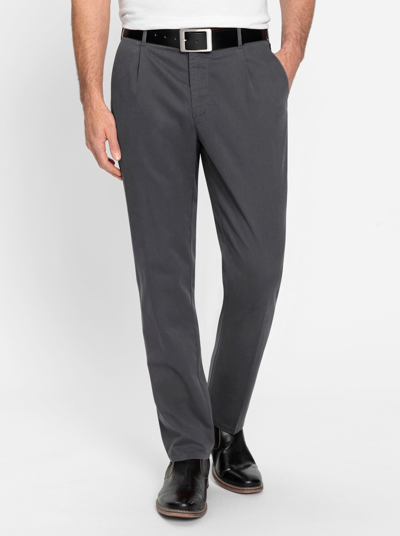 Bundfaltenhose