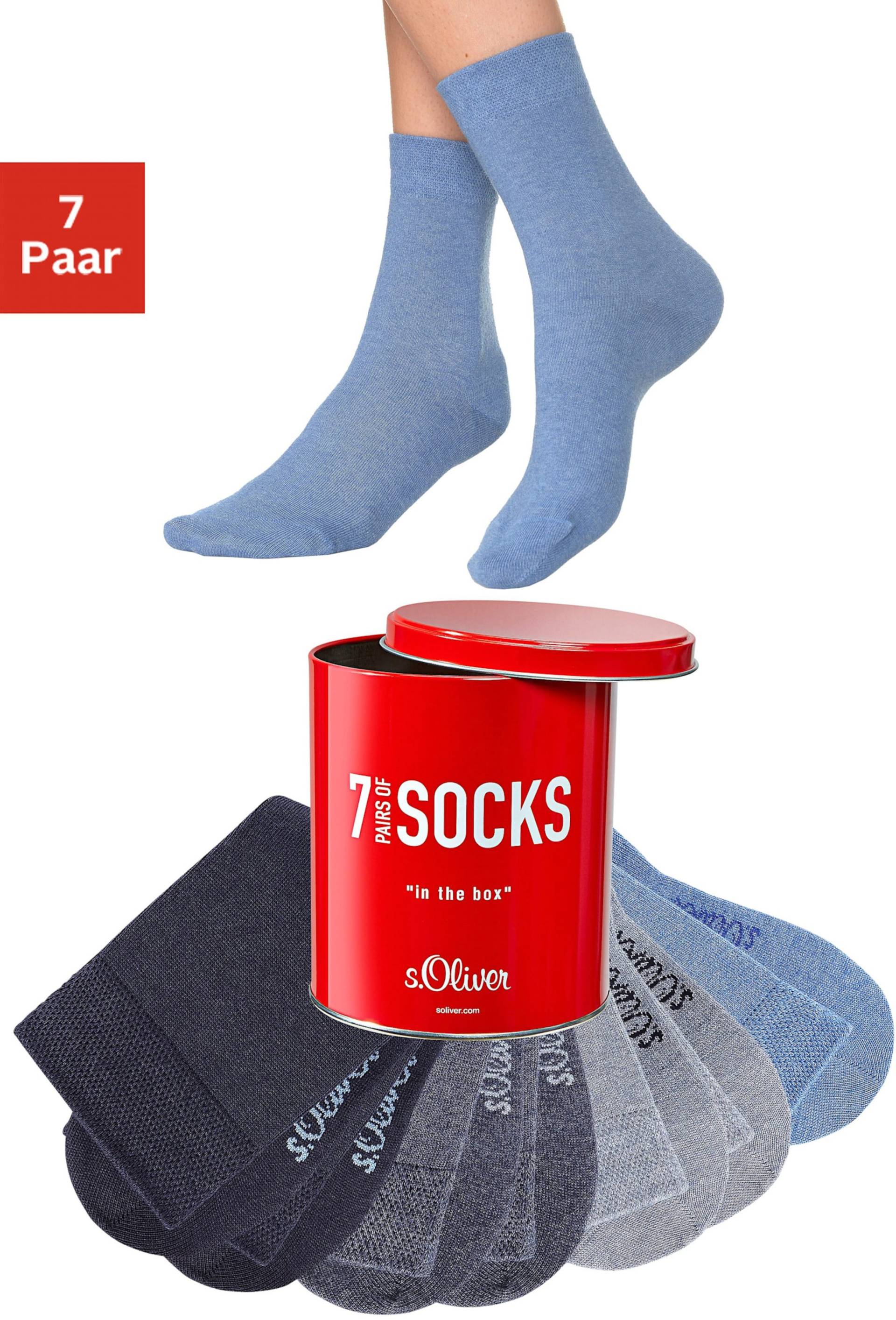 Businesssocken in jeans von Bench.